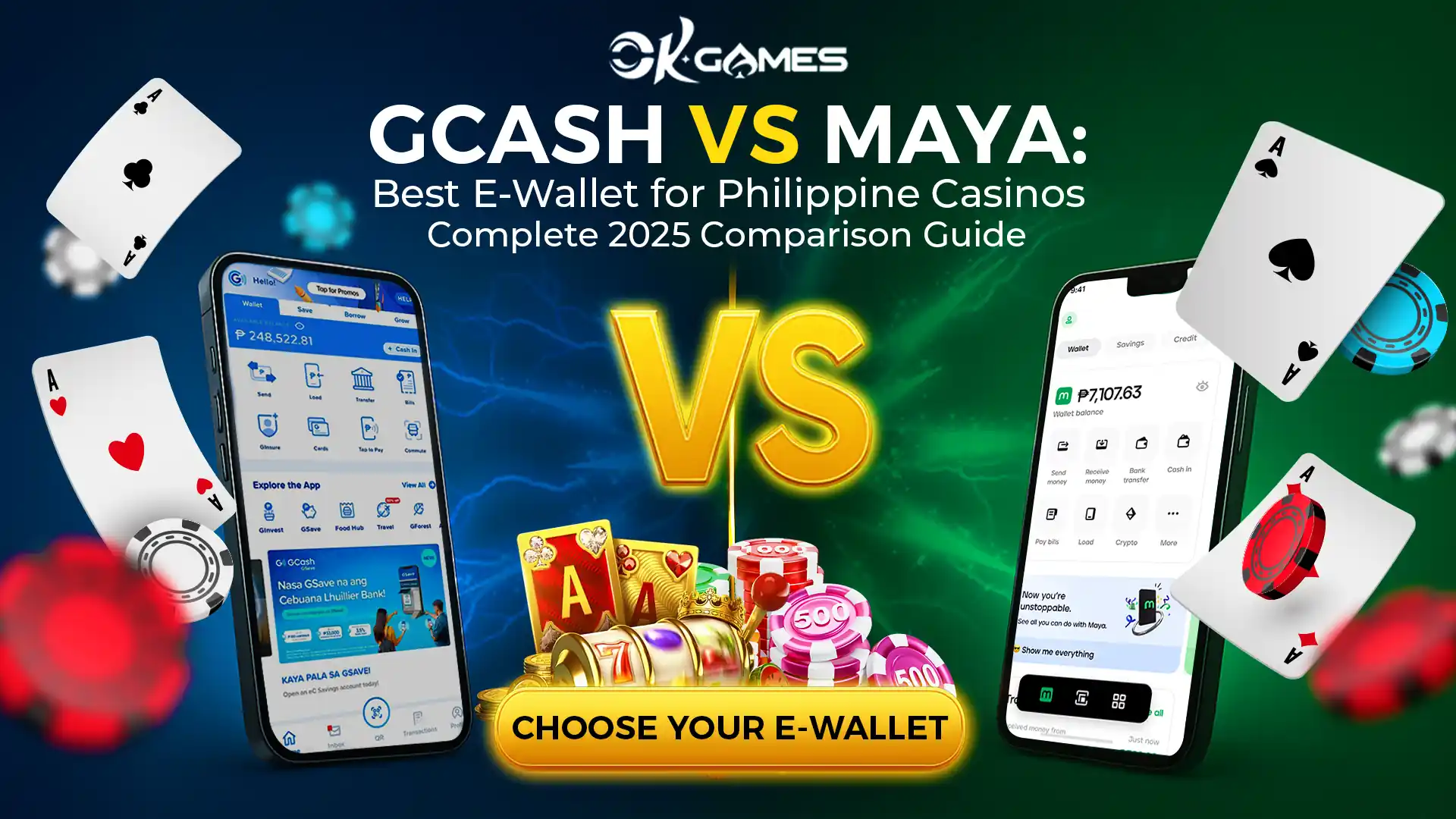 abc8 GCash online casino cashier screen showing ₱200 minimum deposit and ₱50,000 InstaPay limit